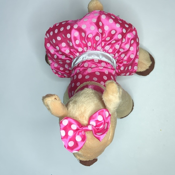 Dan Dee Clarice Plush Rudolph Reindeer Pink dress 2014 50 year anniversary - Picture 2 of 8